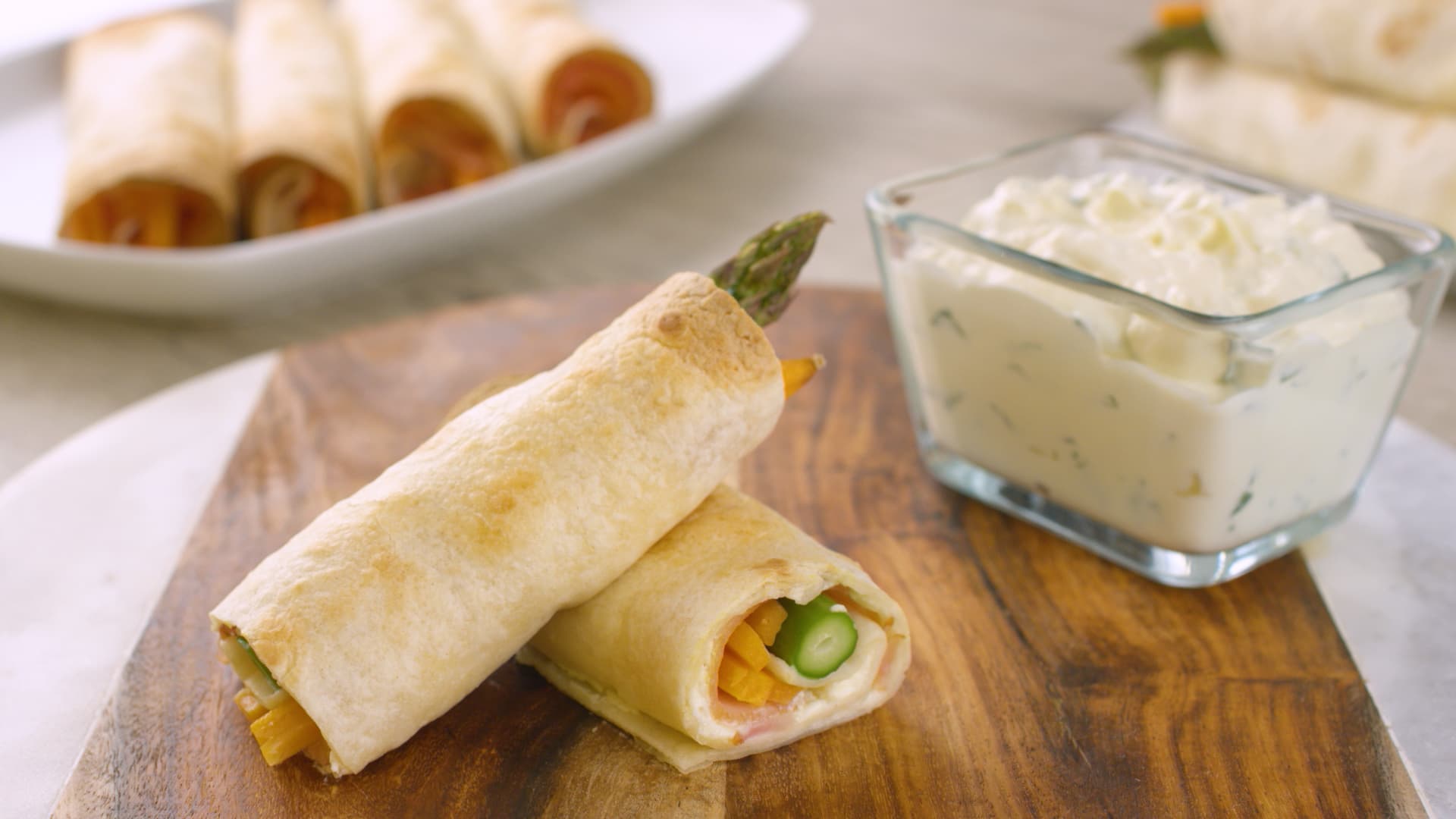 Wraps de verduras