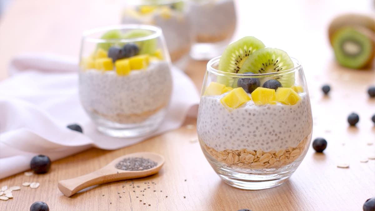 Yogur con chía