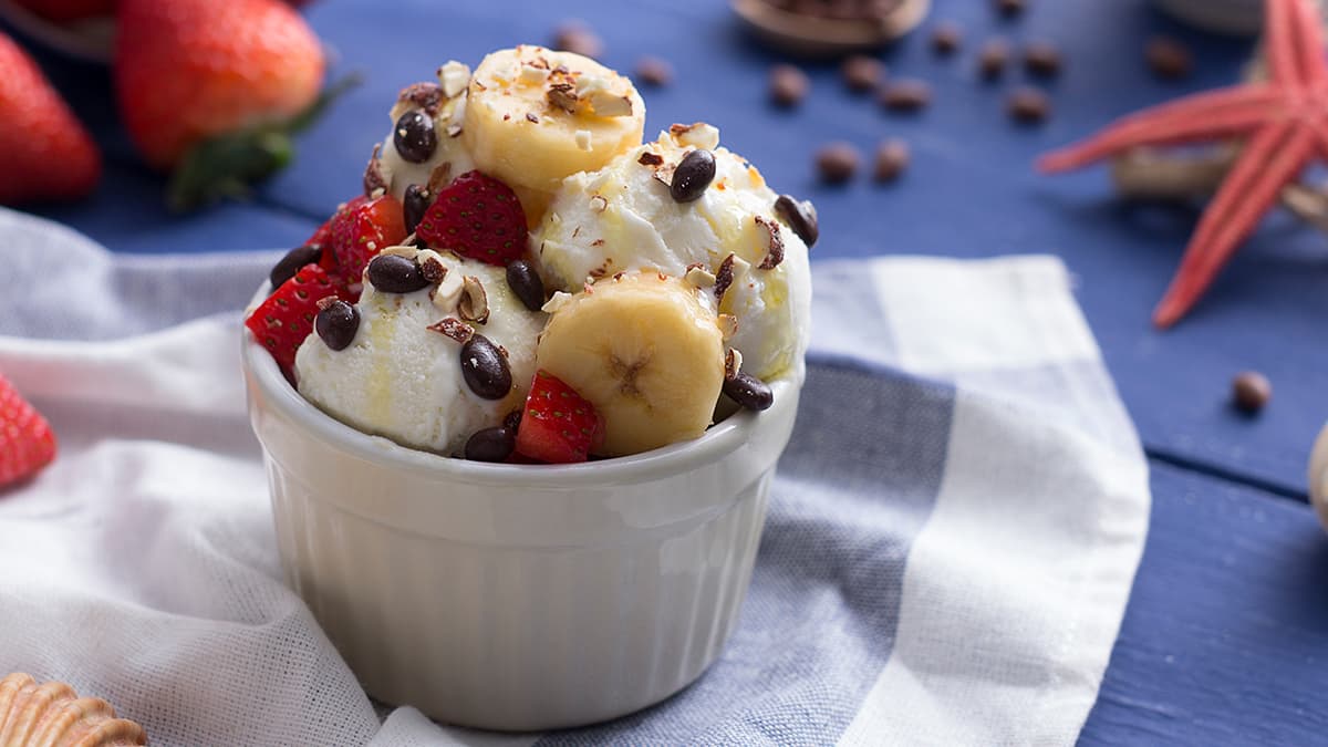 Yogur helado griego