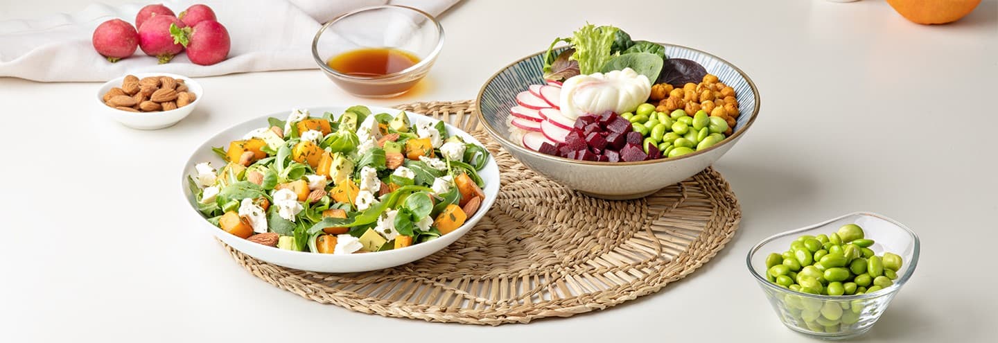 Dos ensaladas de invierno