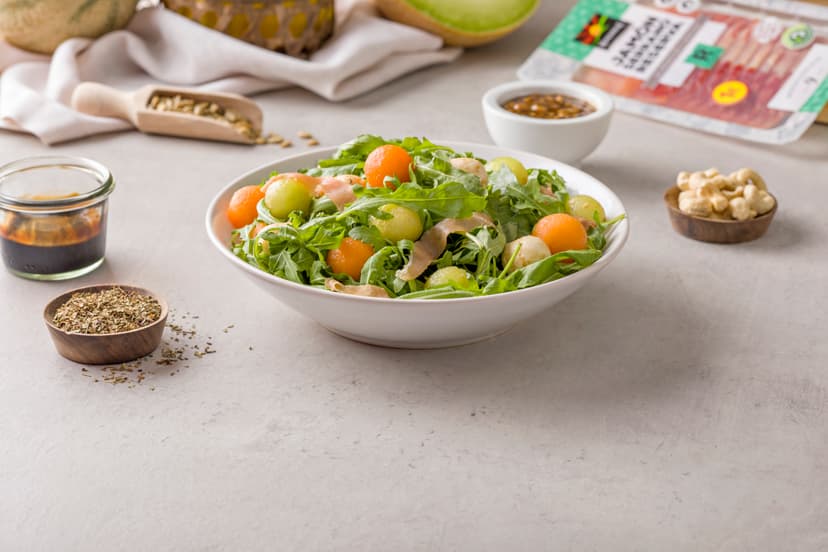 Ensalada de melón con vinagreta