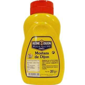 Mostaza de Dijon envase 265 g - Reine Dijon