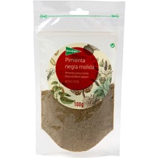 Pimienta negra molida bolsa 100 g - El Corte Ingles