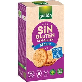 Galletas María sin gluten, sin lactosa, sin huevo y sin frutos secos paquete 400 g - Gullon Sin Gluten