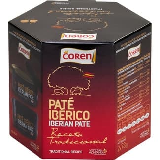 Paté de hígado de cerdo ibérico pack 2 latas 78 g - Coren