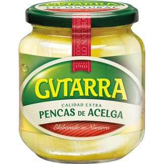 Pencas de acelga extra frasco 350 g neto escurrido - Gvtarra