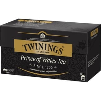 Prince of Wales té negro de China estuche 25 bolsitas - Twinings