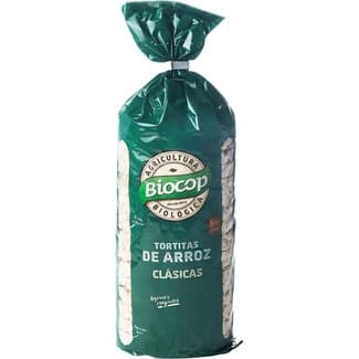Tortitas de arroz clásicas biológicas sin gluten bolsa 200 g - Biocop