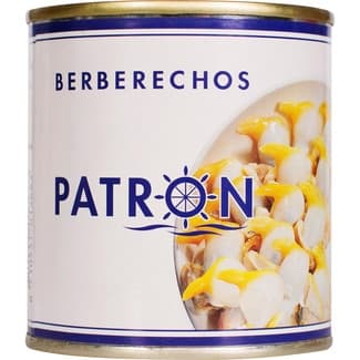 Berberechos al natural bote 90 g neto escurrido - Patron