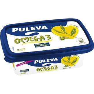 Margarina con omega 3 sin aceite de palma 60% m.g. tarrina 250 g - Puleva