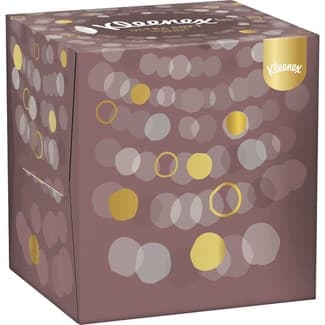 Pañuelos faciales Ultrasoft Cubo Collection ultra suaves caja 48 unidades - Kleenex