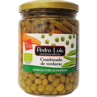 Combinado de verduras ecológicas frasco 249 g neto escurrido - Pedro Luis