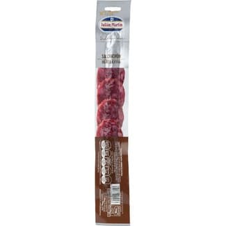 Salchichón ibérico extra de velita pieza 180 g - Julian Martin