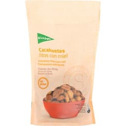 Cacahuetes fritos con miel Sin Gluten bolsa 150 g - El Corte Ingles