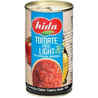 Tomate frito light lata 340 g neto escurrido - Hida