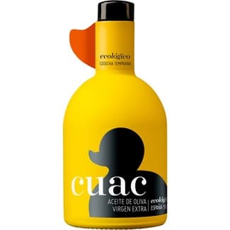 Aceite de olvia virgen extra picual ecológico DOP Sierra de Cazorla botella 500 ml - Cuac