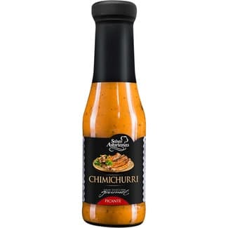 Salsa chimichurri picante botella 295 g - Salsas Asturianas