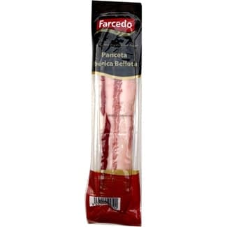 Panceta de bellota ibérica en tiras pieza 400 g - Farcedo