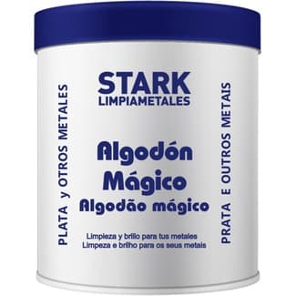 Limpiametales algodón mágico para plata y otros metales lata 100 g - Stark