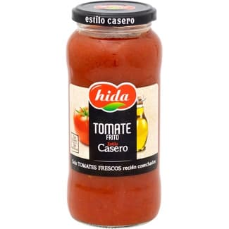 Tomate frito estilo casero sin gluten frasco 560 g - Hida