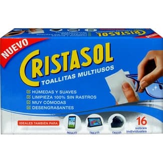 Toallitas multiusos caja 16 unidades - Cristasol