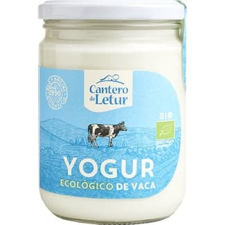 Yogur de vaca natural ecológico tarro 420 g - El Cantero De Letur