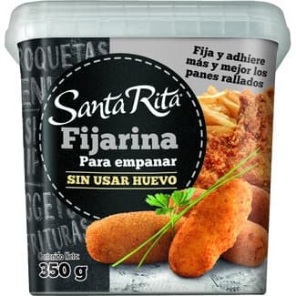 Harina fijarina para empanar sin usar huevo envase 350 g - Santa Rita
