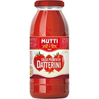 Salsa de tomate pronta di datterini frasco 400 g neto escurrido - Mutti