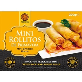 Mini rollitos de primavera estuche 200 g - Tiger Khan