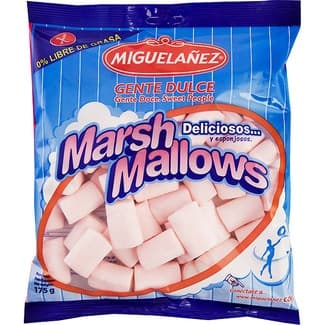 Marsh Mallows nubes sin gluten bolsa 175 g - Miguelañez