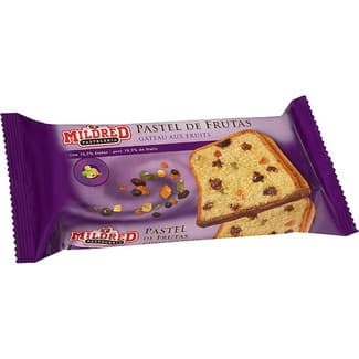 Pastel con frutas paquete 400 g - Mildred