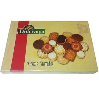 Pastas surtidas estuche 450 g - Dulcivapa
