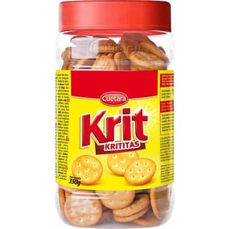 Krititas galletas saladas bote 350 g - Cuetara Krit