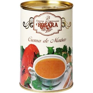 Crema de mariscos lata 390 g - Rosara