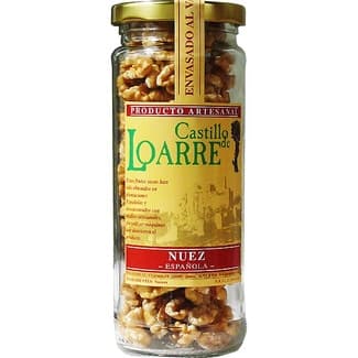 Nueces españolas peladas artesanalmente tarro 180 g - Castillo Loarre