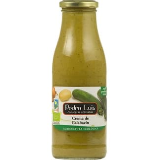 Crema de calabacín ecológica botella 485 ml - Pedro Luis