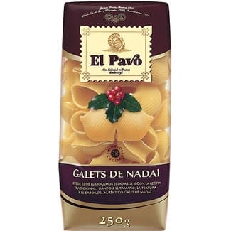 Galets de Navidad bolsa 250 g - El Pavo