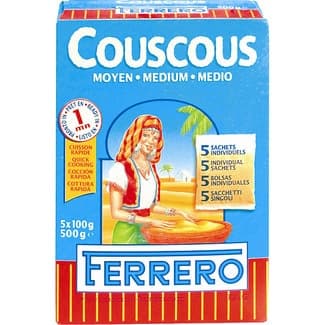 Couscous cocción rápida paquete 500 g - Ferrero