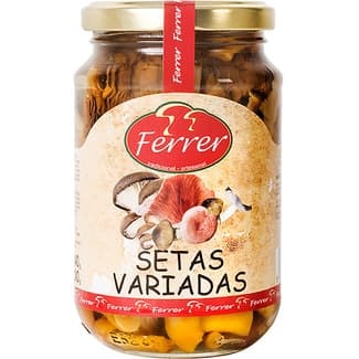 Surtido de setas variadas frasco 200 g neto escurrido - Ferrer