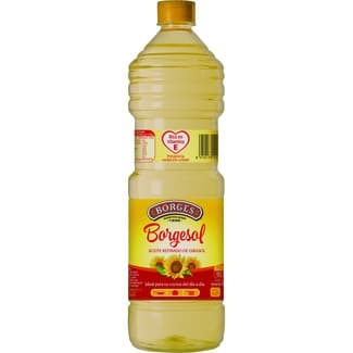 Aceite refinado de girasol botella 1 l - Borgesol