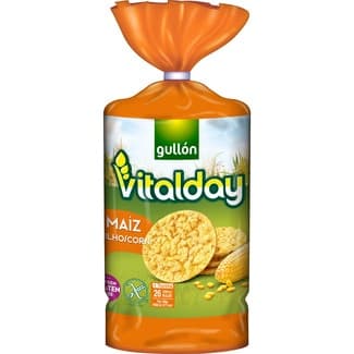 Tortitas de maíz paquete 130 g - Gullon
