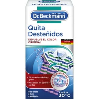 Quitamanchas de teñidos para lavado a mano o en lavadora paquete 1 unidad - Dr.beckmann