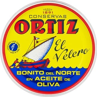 Bonito del norte en aceite de oliva lata 175 g neto escurrido - Ortiz