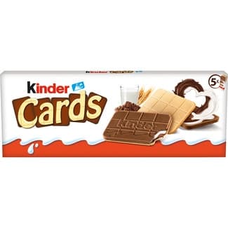 Cards galletas rellenas estuche 128 g - Kinder