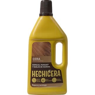 Cera efecto barniz especial parquet botella 750 ml - Hechicera