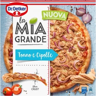 Pizza de atún y cebolla estuche 415 g - Dr.oetker La Mia Grande