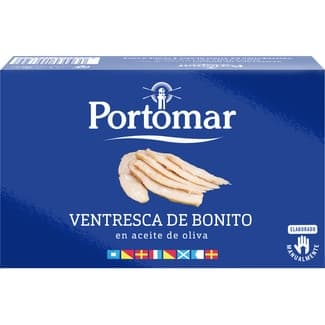 Ventresca de bonito en aceite de oliva lata 81 g - Portomar