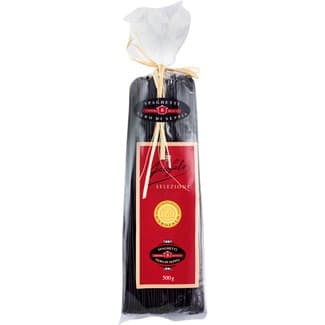 Espaguetis nero di sepia paquete 500 g - Garofalo