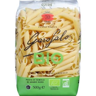 Penne rigate ecológico macarrones envase 500 g - Garofalo