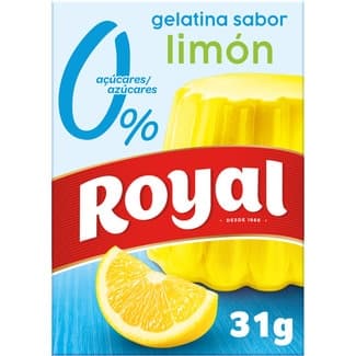 Gelatina con sabor a limón y vitamina C caja 31 g - Royal